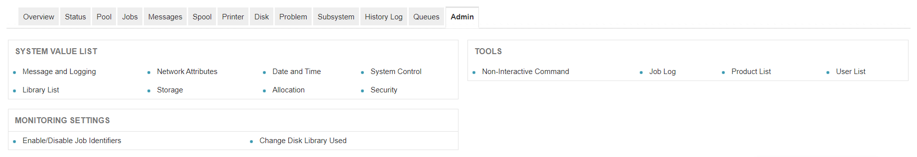 IBM iSeries Monitoring Tool - ManageEngine Applications Manager