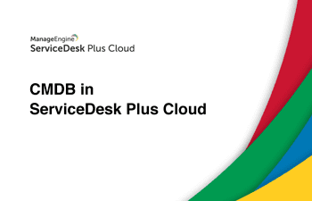 CMDB for service desk Cloud